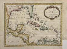 Load image into Gallery viewer, Bonne, Rigobert "Carte du Golphe de Mexique..."