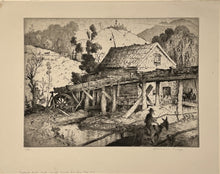 Load image into Gallery viewer, Cady, Harrison. "Tinker's Bell Mill. In Th Great Smokey Mountains, N.C."