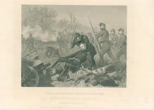 Load image into Gallery viewer, Chappel, Alonzo "Attack at Chantilly- Death of Gen. Stevens"