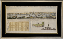 Load image into Gallery viewer, Scull, N. and Heap, G. "An East Prospect of the City of Philadelphia..."