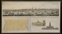 Load image into Gallery viewer, Scull, N. and Heap, G. "An East Prospect of the City of Philadelphia..."