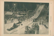 Load image into Gallery viewer, Snyder, W.P. "Tobogganing in New York City."