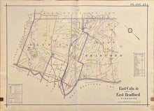 Load image into Gallery viewer, Mueller, A.H. "East Caln & Part of East Bradford" Plate 25