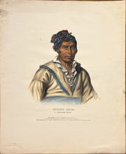 Load image into Gallery viewer, King, Charles Bird "Spring Frog: A Cherokee Chief"