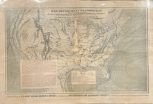 Load image into Gallery viewer, U.S. War Deparment "War Department Weather Map"