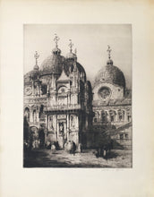 Load image into Gallery viewer, Affleck, Andrew F.   "Court Yard Ducal Palace Venice"