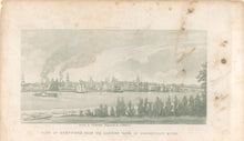 Load image into Gallery viewer, Barber, John Warner “View of Hartford from the Eastern Bank of Connecticut River.”