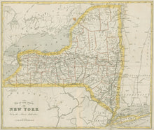 Load image into Gallery viewer, Barber, John Warner. “Map of the State of New York”