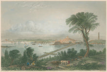 Load image into Gallery viewer, Bartlett, W.H. “Boston, and Bunker Hill, (From the East)”