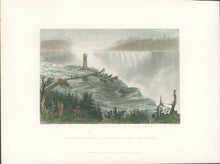 Load image into Gallery viewer, Bartlett, W.H. “The Horse Shoe Fall, Niagara. - With the Tower"