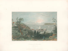 Load image into Gallery viewer, Bartlett, William Henry  “Village of Sing-Sing (Hudson River)”