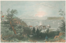 Load image into Gallery viewer, Bartlett, William Henry  “Village of Sing-Sing (Hudson River)”