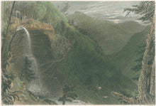 Load image into Gallery viewer, Bartlett, William Henry  “The Catterskill Falls”  (From Above the Ravine)