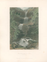 Load image into Gallery viewer, Bartlett, William Henry  “The Catterskill Fall”  (From Below)