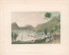 Load image into Gallery viewer, Bartlett, William Henry  “Peekskill Landing (Hudson River)”