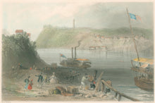 Load image into Gallery viewer, Bartlett, W.H. “Brock's Monument. (From the American Side)"