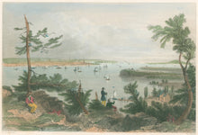 Load image into Gallery viewer, Bartlett, W.H. “View of New York. From Weehawken"