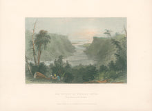 Load image into Gallery viewer, Bartlett, W.H. “Outlet of Niagara River. (Lake Ontario in the Distance)"