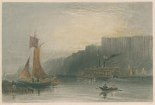Load image into Gallery viewer, Bartlett, William Henry   “The Palisades-Hudson River”