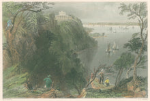 Load image into Gallery viewer, Bartlett, W.H. “Villa on the Hudson, near Weehawken"