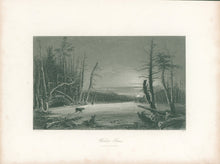 Load image into Gallery viewer, Bartlett, W.H. “Winter Scene on the Catterskill”