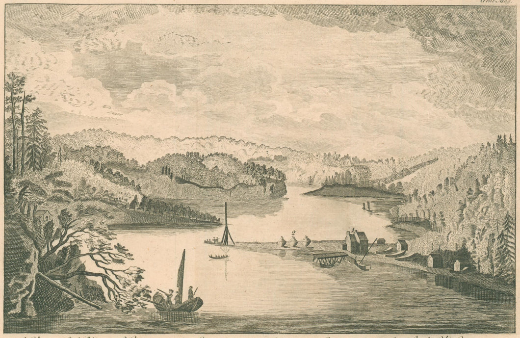 Unattributed.  “A View of the Bay of Gaspe, in the Government of Quebec, Situate in the Gulf of St. Laurence”