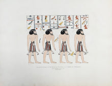 Load image into Gallery viewer, Belzoni, Giovanni Battista.   Plate 7.  “From the Tomb of the Kings at Thebes..."