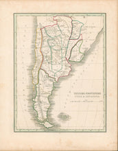 Load image into Gallery viewer, Bradford, Thomas G. “United Provinces, Chili & Patagonia”
