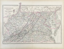 Load image into Gallery viewer, Mitchell, S. Augustus Jr.  "Delaware, Maryland, Virginia and West Virginia"