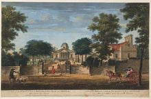 Load image into Gallery viewer, Donnonwell, J. "A View of the Rt. Hon.ble Earl of Burlington’s House at Chiswick; taken from the Road"