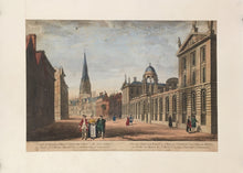 Load image into Gallery viewer, Donnonwell, J. "A View of Queen’s College, University College, All Souls College, The Steeple of St. Mary’s Church in the University of Oxford"