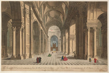 Load image into Gallery viewer, Unattributed “The Inside of St. Pauls Cathedral from the West End to the Choir”