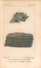 Load image into Gallery viewer, Deseve "Calcedoine en Prismes/ Coupe de la Même Pierre"