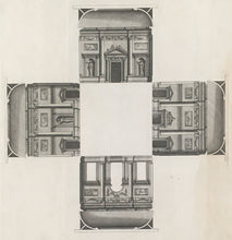Load image into Gallery viewer, Campbell, Colen  "Section of the Great Hall of my Invention" Pl. 100.