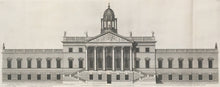 Load image into Gallery viewer, Campbell, Colen  "The West front of Wansted in Essex the Seat of Sr. Richard Child" Pl. 24-25.