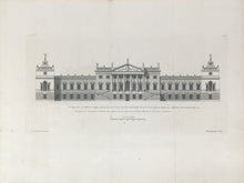 Load image into Gallery viewer, Campbell, Colen  "The West front of Wansted in Essex with the four new Towers, the Seat of the Right Honble the Lord Viscount Castlemain" Pl. 39-40.