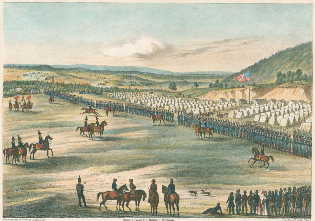 Koellner, Augustus.  “Camp Kosciusko.  Reading, PA.  May 19th, 1842”