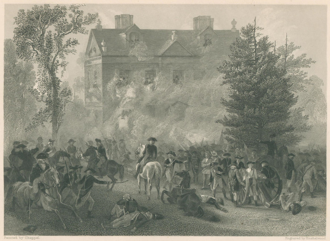 Chappel, Alonzo “Battle of Germantown: Attack on Judge Chew’s House”