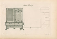 Load image into Gallery viewer, Chippendale, Thomas   Plate 104.  ”Commode Cloths Press”