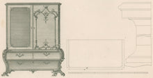 Load image into Gallery viewer, Chippendale, Thomas   Plate 104.  ”Commode Cloths Press”