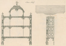 Load image into Gallery viewer, Chippendale, Thomas   Plate 117.   “Chinese Shelf”