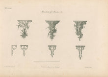 Load image into Gallery viewer, Chippendale, Thomas  Plate 132. “Brackets or Bustos”