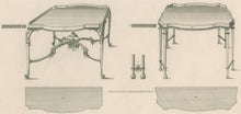 Load image into Gallery viewer, Chippendale, Thomas   Plate 34.  “China Tables”