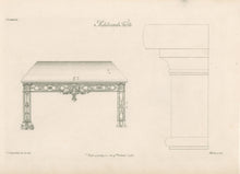 Load image into Gallery viewer, Chippendale, Thomas   Plate 38.   “Sideboard Table”