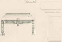 Load image into Gallery viewer, Chippendale, Thomas   Plate 38.   “Sideboard Table”