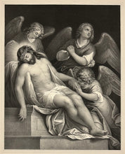 Load image into Gallery viewer, Porta, Giuseppe &quot;Die Grablegung Christi.&quot; [Christ Entombed]
