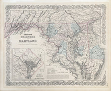 Load image into Gallery viewer, Colton, G.W. & C.B. “Delaware and Maryland”