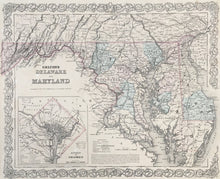 Load image into Gallery viewer, Colton, G.W. & C.B. “Delaware and Maryland”