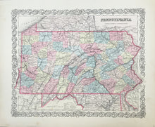 Load image into Gallery viewer, Colton, J.H.   "Pennsylvania.