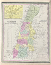 Load image into Gallery viewer, Thomas, Cowperthwait & Co. "Palestine & Adjacent Countries"
